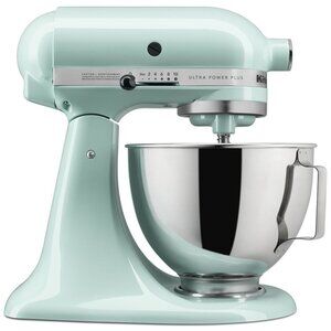 NIB KitchenAid tilt-head stand mixer 4.5 quart Ultra Power® Plus Series Ice Blue